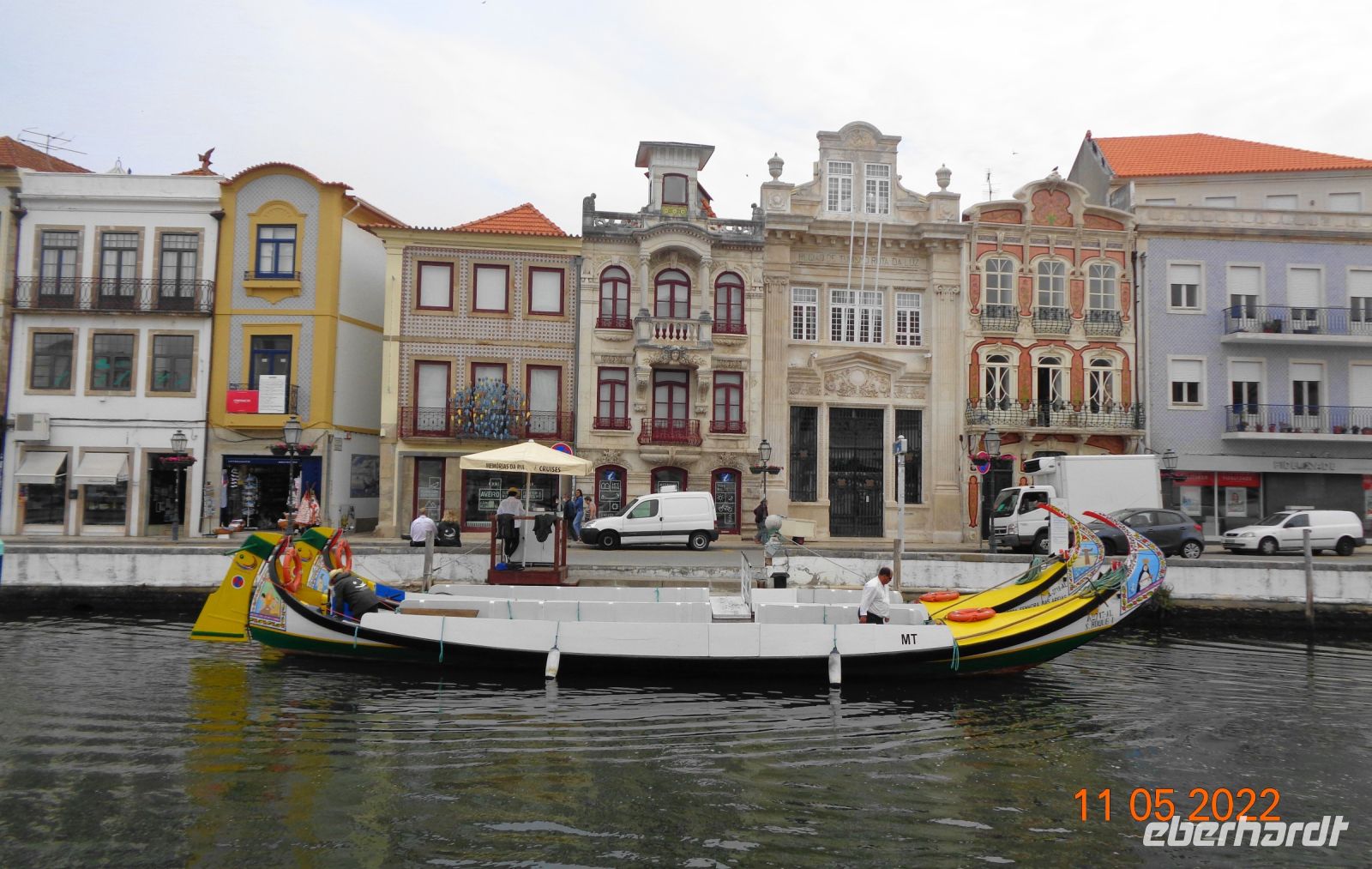 Aveiro Bootsfahrt Kanal 5