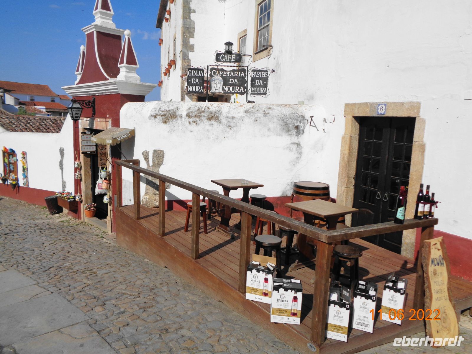 Óbidos typisches Lokal