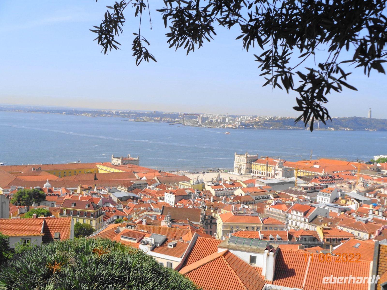 Lissabon Blick vom Castelo de São Jorge 2