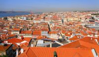 Lissabon Blick vom Castelo de São Jorge 3