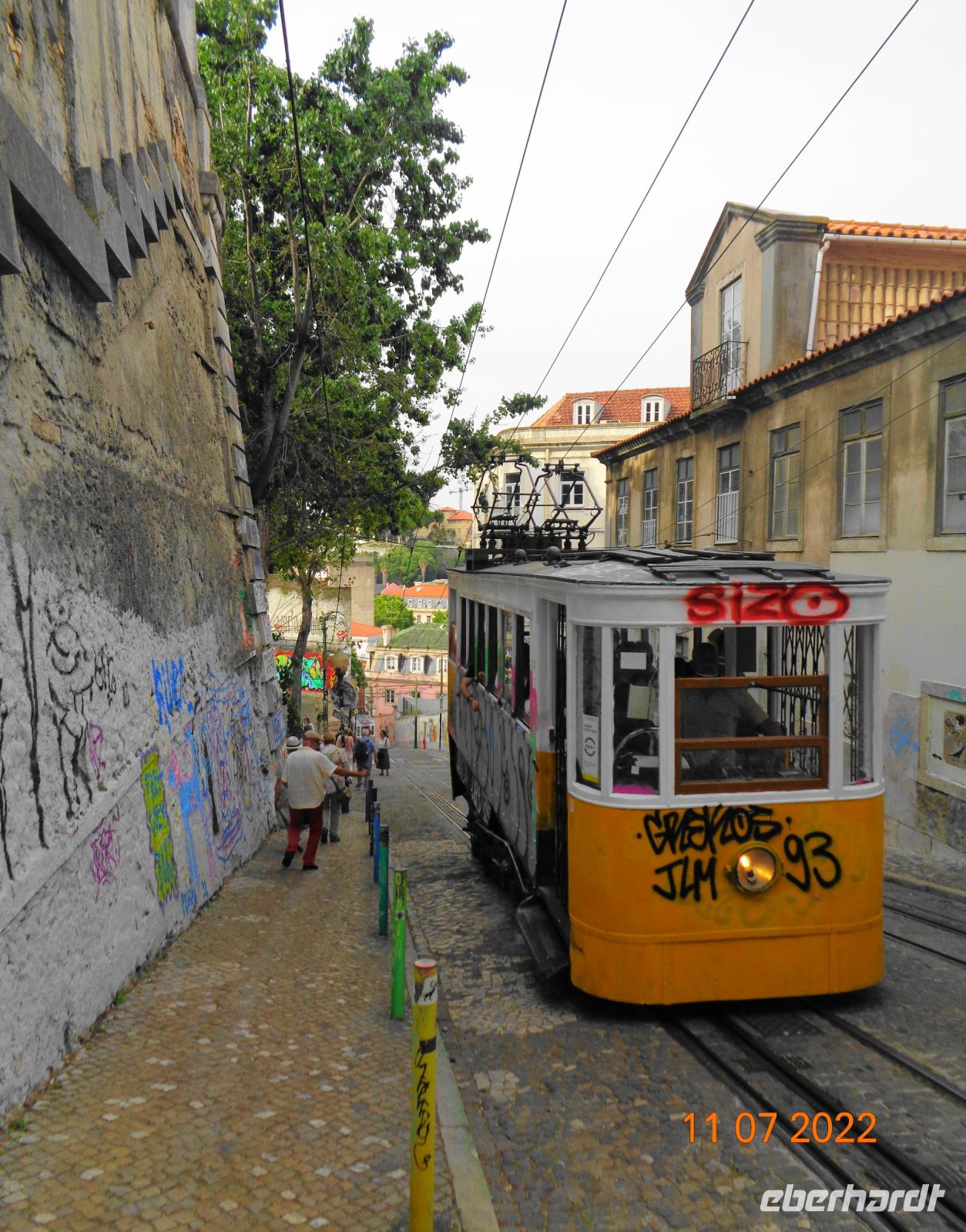 Lissabon alte Straßenbahn 2