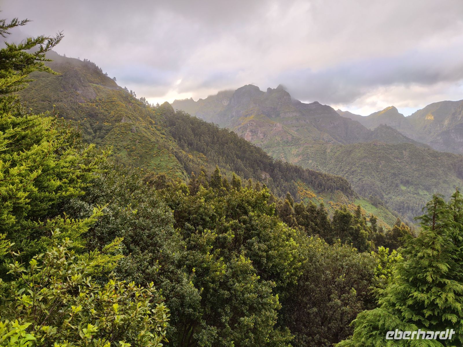 Ausblick am Hotel Encumeada