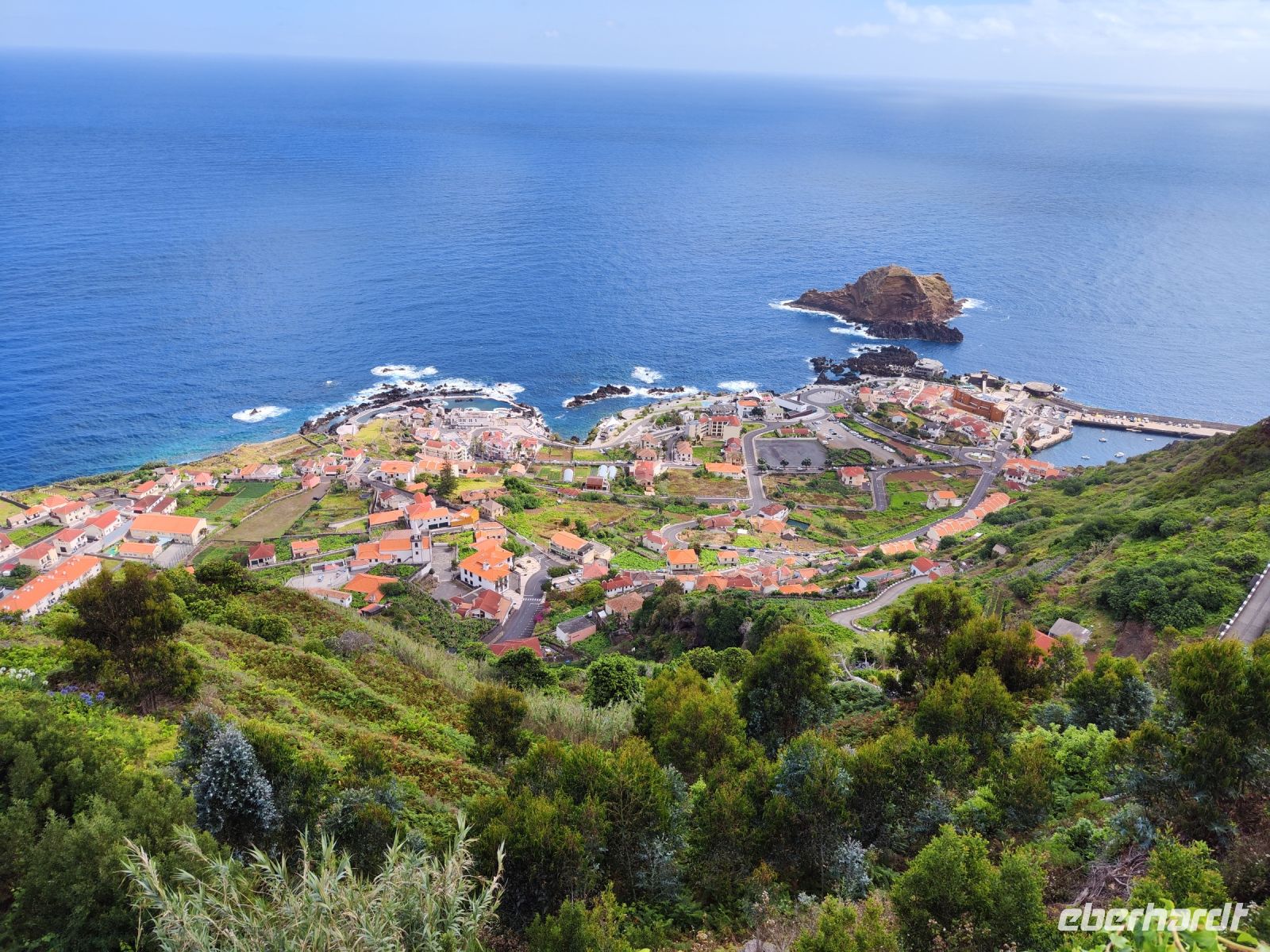 Blick auf Porto Moniz