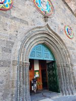 Azoren, Insel Sao Miguel, Vila Franca do Campo, POrtal der Kirche des Erzengel Michael