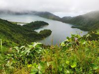 Azoren, Insel Sao Miguel, Kratersee Lagoa d0 Fogo