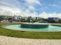 Azoren, Insel Sao Miguel, Kreisverkehr 