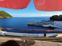Azoren, Blick vom Abendessen im Poli Angra