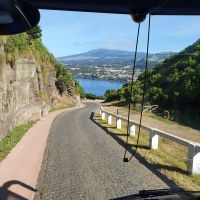 Azoren, Insel Terceira, Fahrt vom Monte Brazil