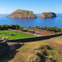 Azoren, Blick zu den Ziegeninseln