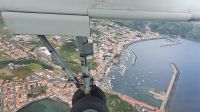 Azoren, Insel Faial, Horta mit Hafen