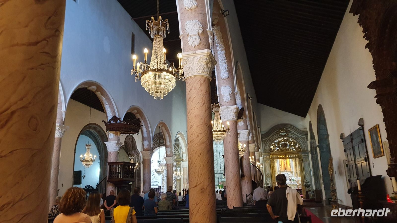 Ponta Delgada, Innenraum der Hauptkirche Matriz
