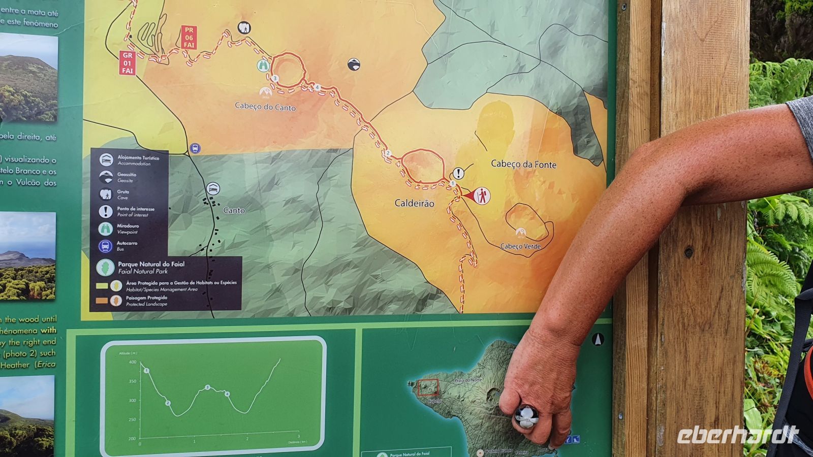 Insel Faial, Vulcanwanderung