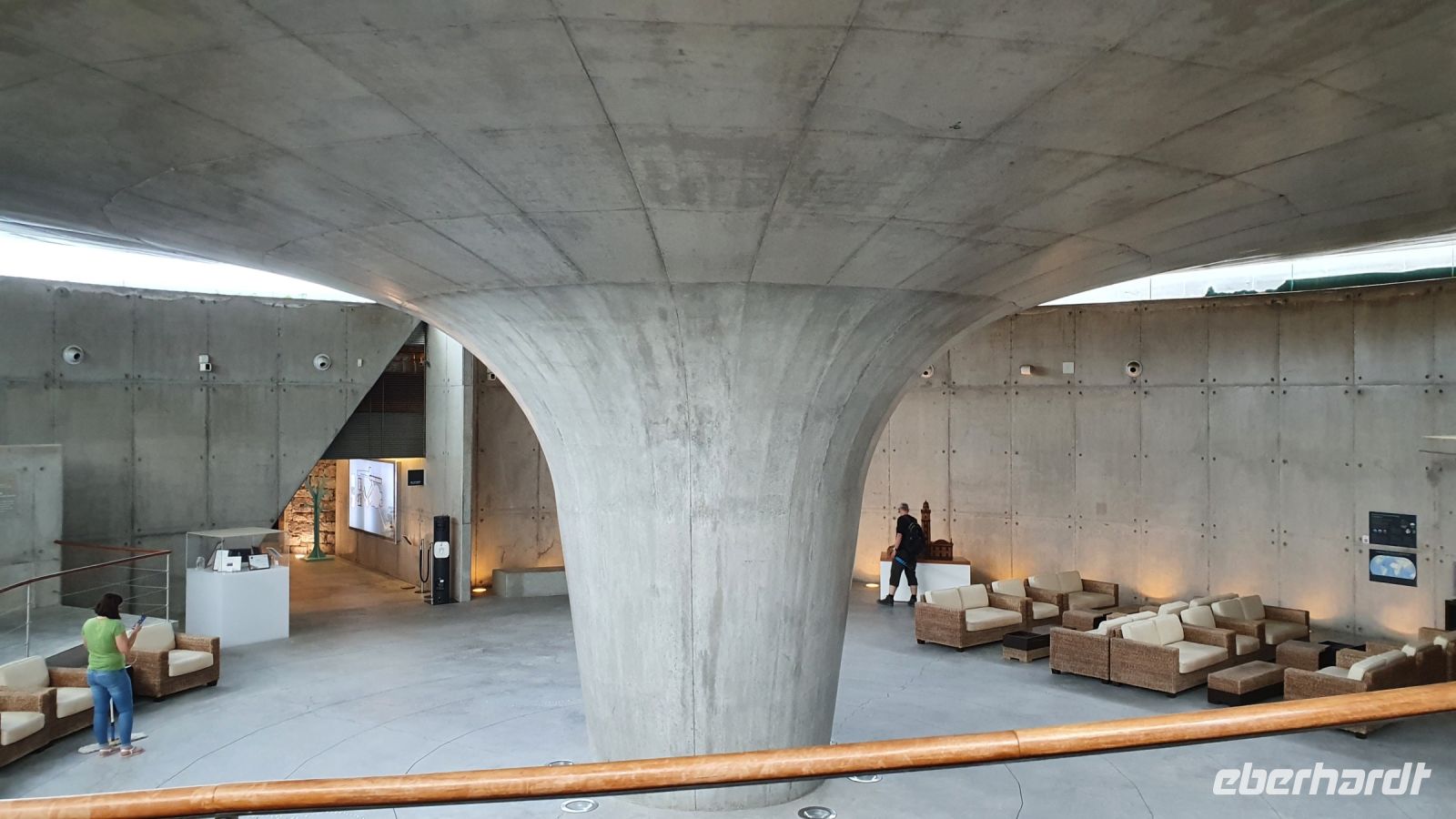 Insel Faial, Capelinhos, Eingangsbereich zum Vulcanmuseum