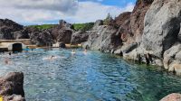 Insel Faial, Varadouro, Meerwasserpool