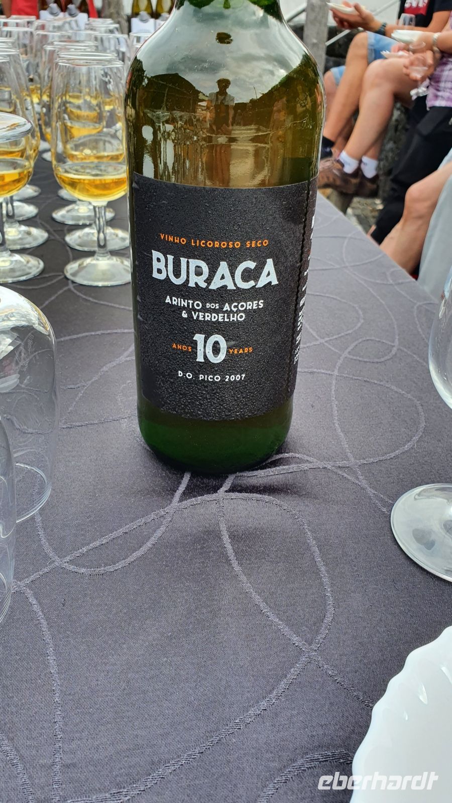 Insel Pico, Weinprobe in der Adega Buraca