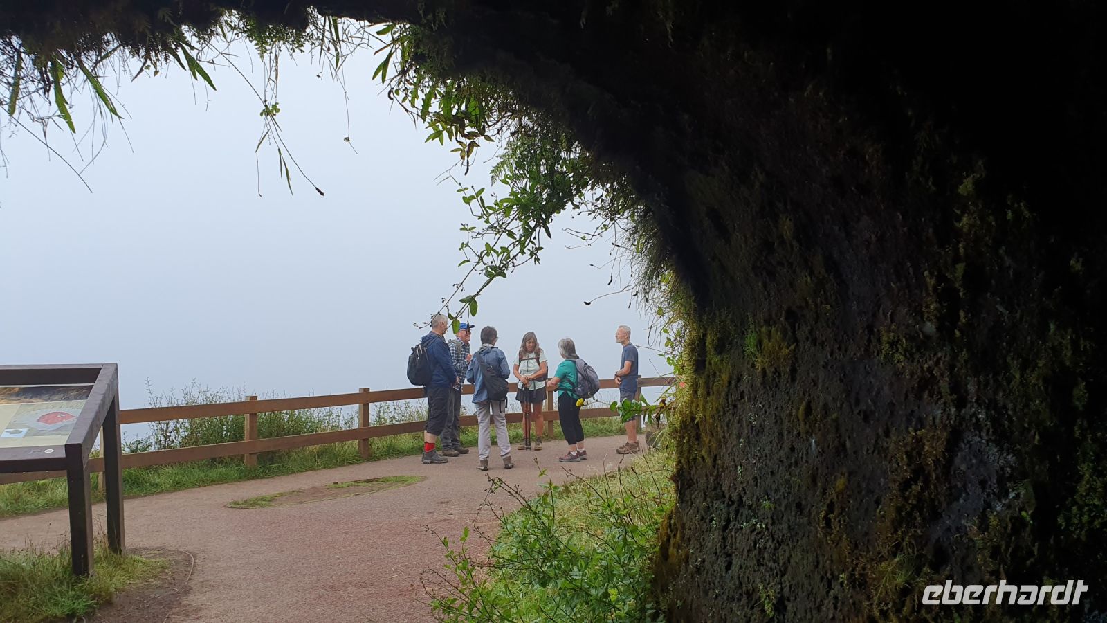 Insel Faial, Caldeira Wanderung