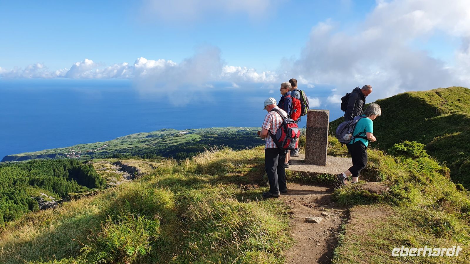 INsel Faial, Caldeira Wanderung