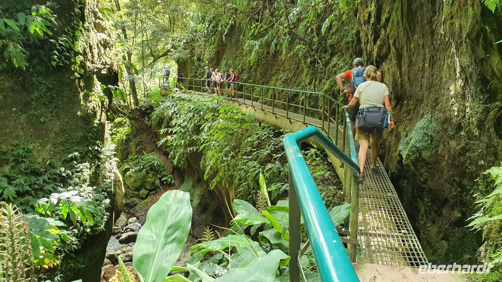 gesicherter Wanderweg