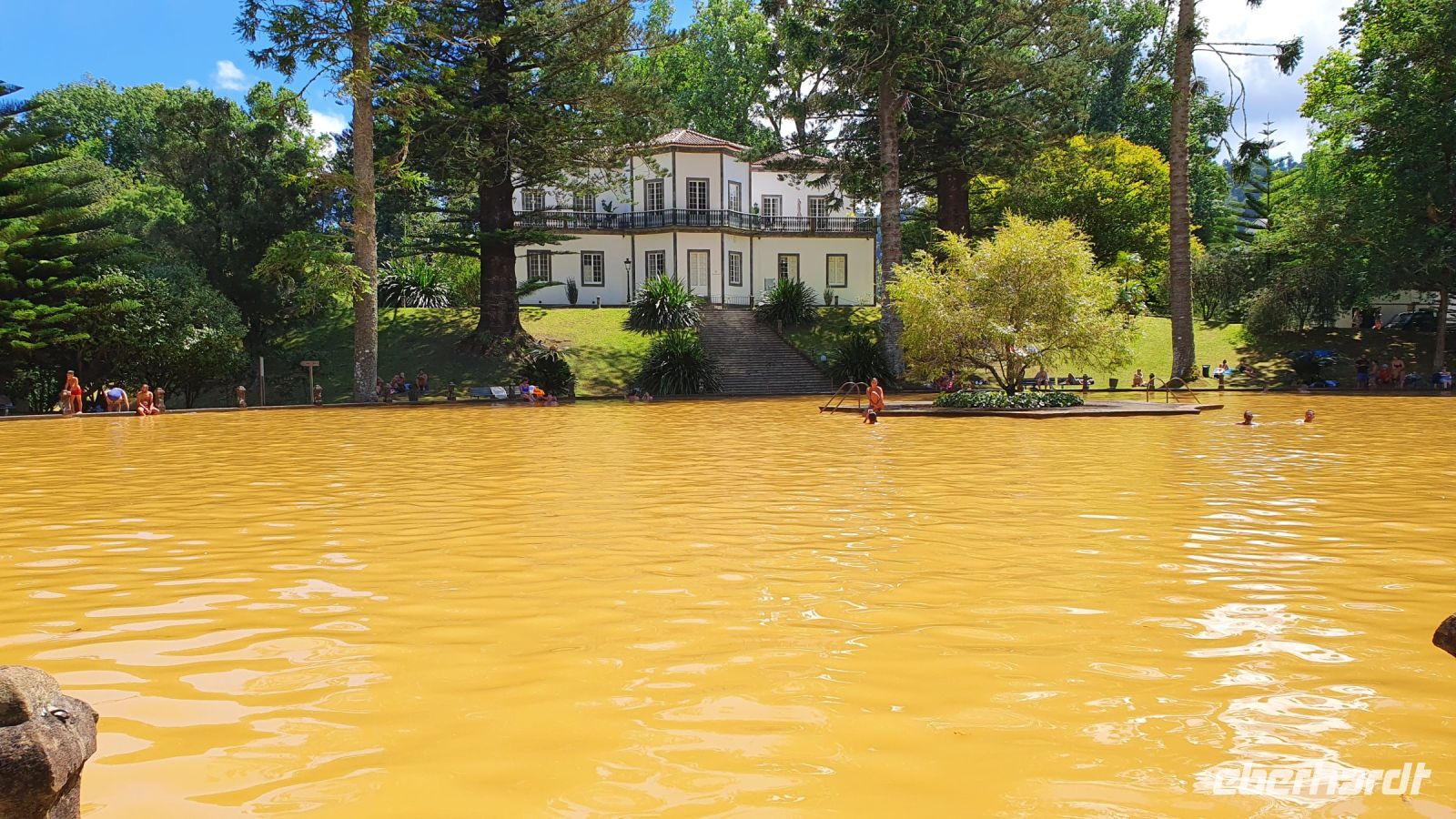 Furnas, Terra Nostra Park, Thermalsee