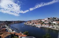 Panoramablick auf Porto