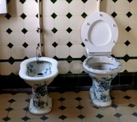 Die öffentlichen Toiletten aus den 1940er Jahren
