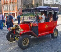 In Porto ist man auch schon auf Elektromobile gekommen 