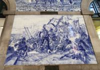 Kacheln im Bahnhof Sao Bento in Porto