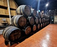 Portwein wird in Fässern gelagert