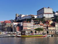 Blick auf Portos Altstadt 