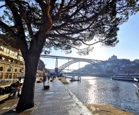 Der Douro in Porto am Morgen