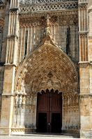 Gotik vom feinsten, Eingangsportal zur Kirche des Klosters von Batalha