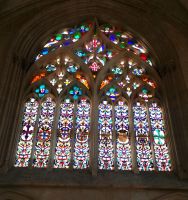 Fenster des Klosters von Batalha