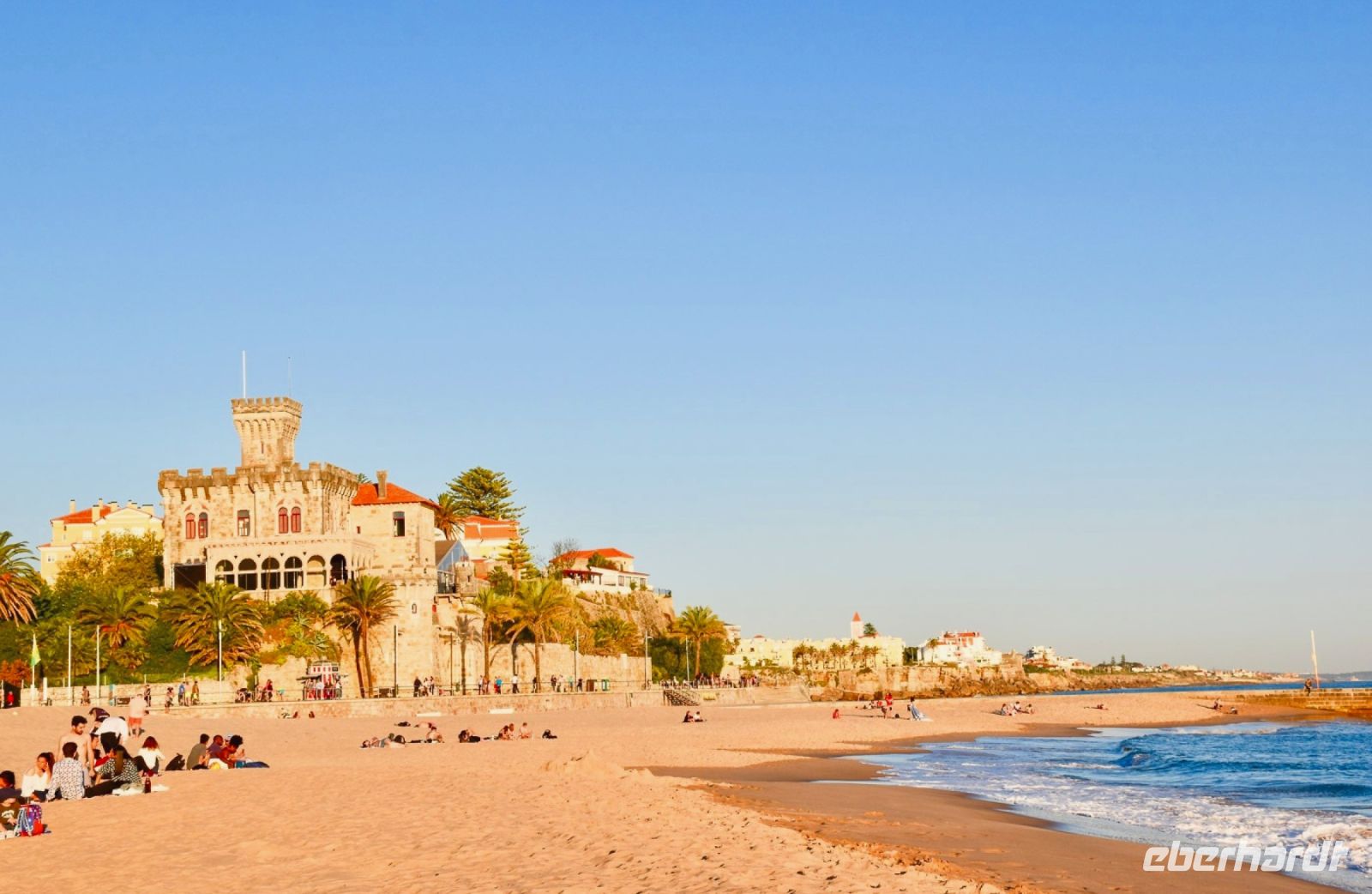 Strand vor den Toren Lissabons in Estoril