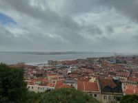 Lissabon Blick vom Castelo Sao Jorge