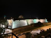 001 Blick von der Dachterrasse Hotel Boa Vista nachts