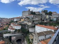 013 Blick von Brücke Ponte Luís I Porto