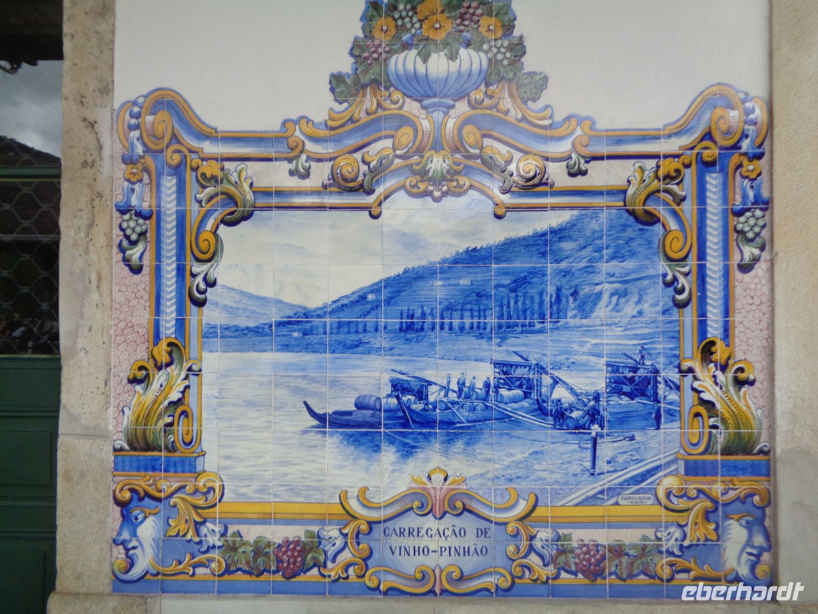 Pinhao, Azuleijos