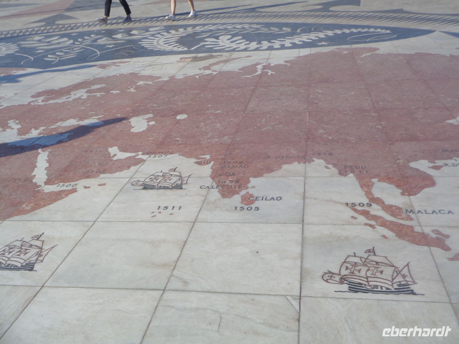 Lissabon am Entdeckerdenkmal