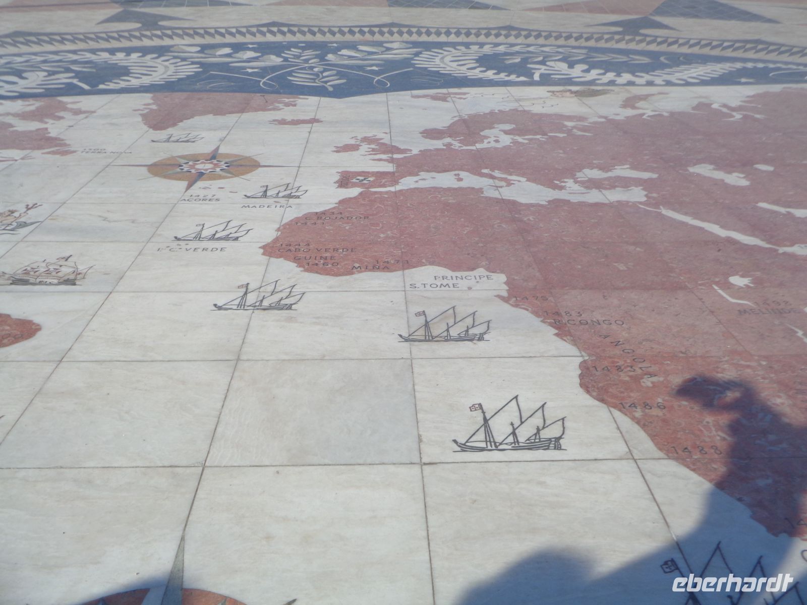 Lissabon am Entdeckerdenkmal