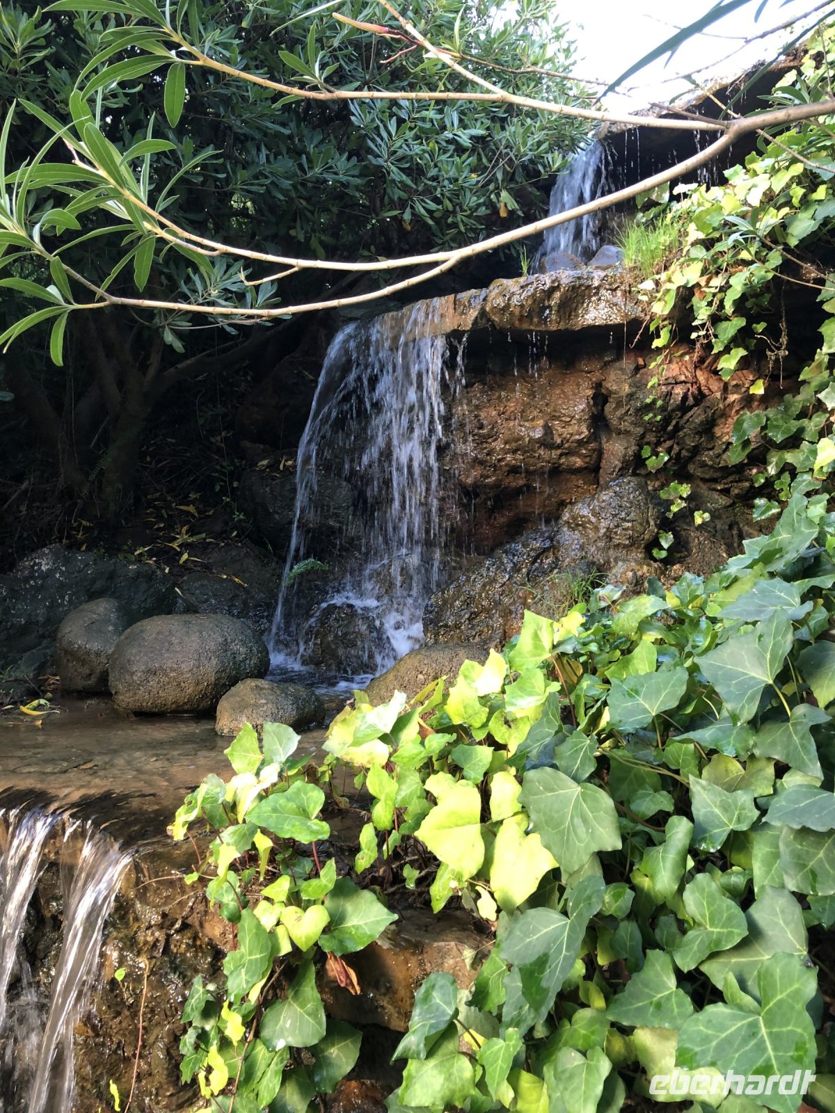 kleiner Wasserfall Parque de Mina