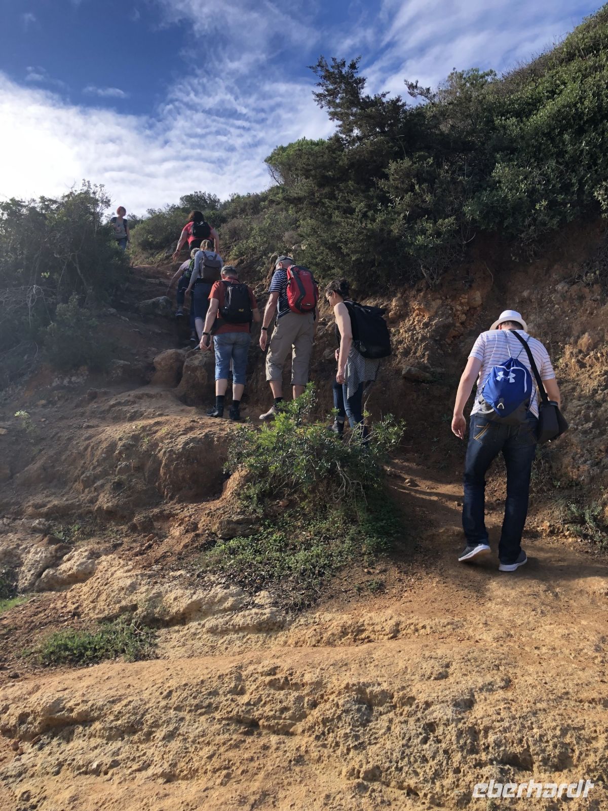 Auf und ab - Wanderung an der Algarve
