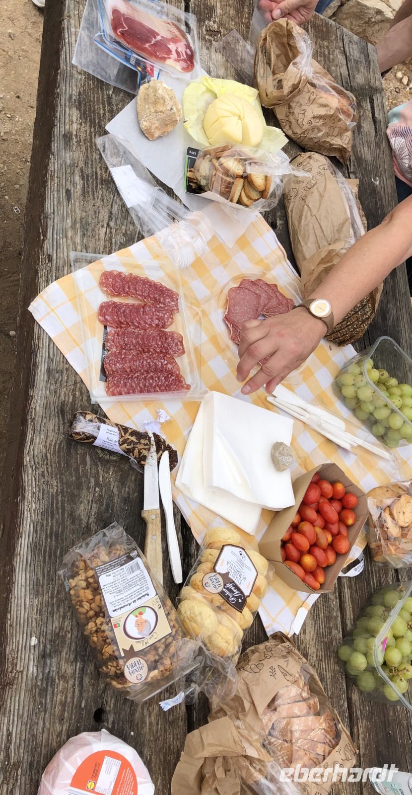 Picknick als Überraschung von Eberhardt Reisen