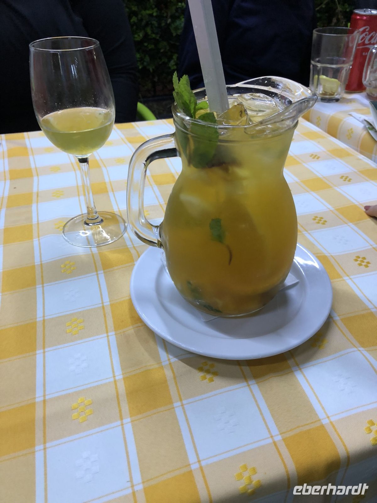 Abschied mit Sangria in Armacao de Pera