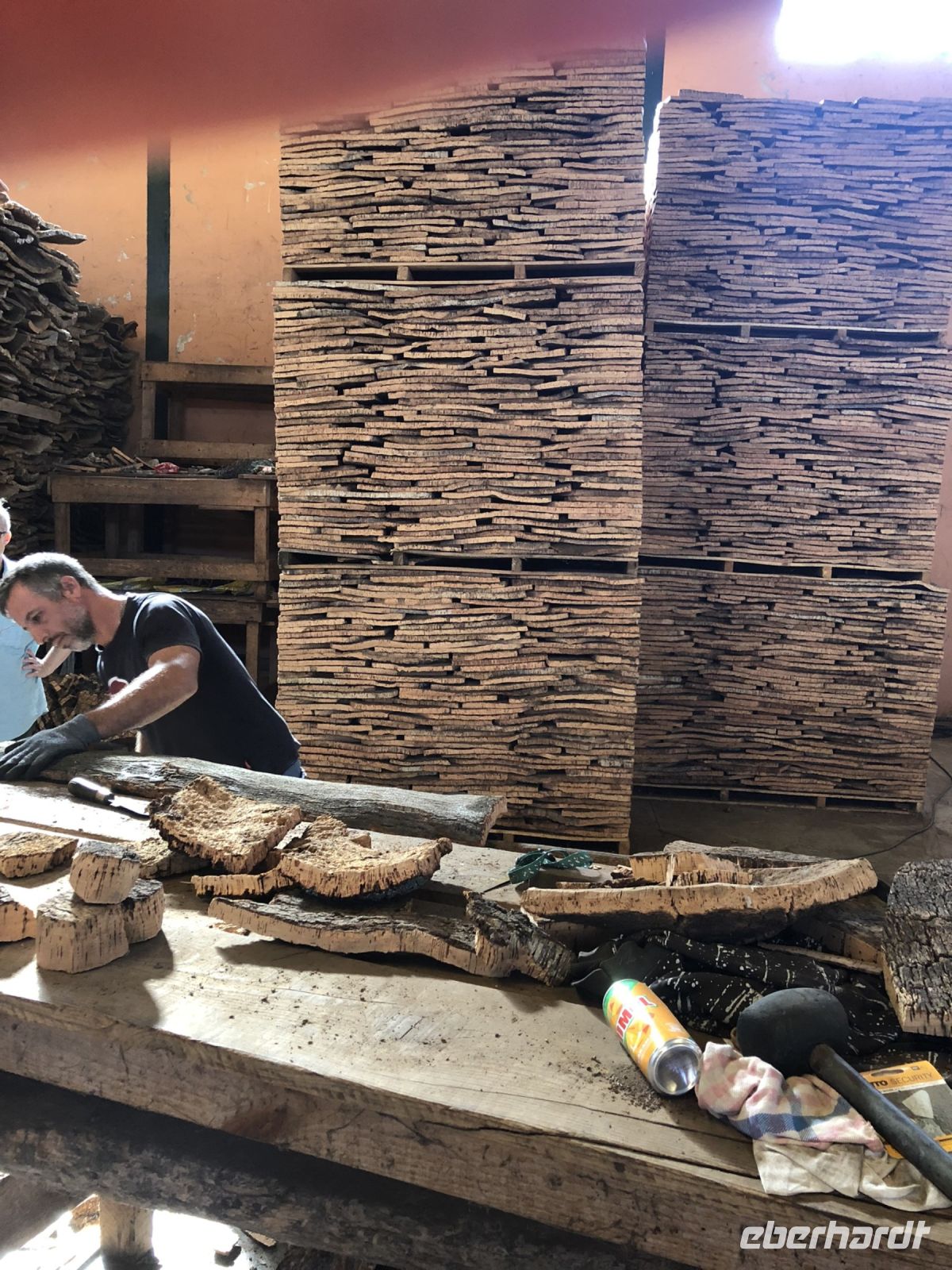 Qualitätskontrolle Kork