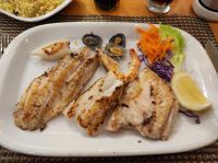 Fischauswahl im Restaurant 