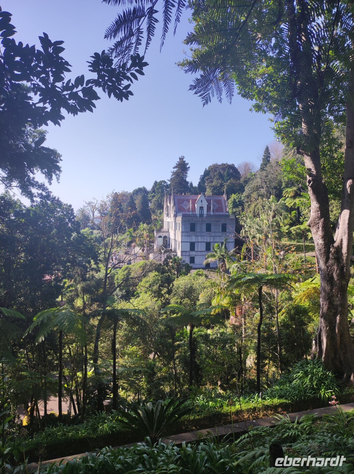 Tropischer Monte Garten in Funchal