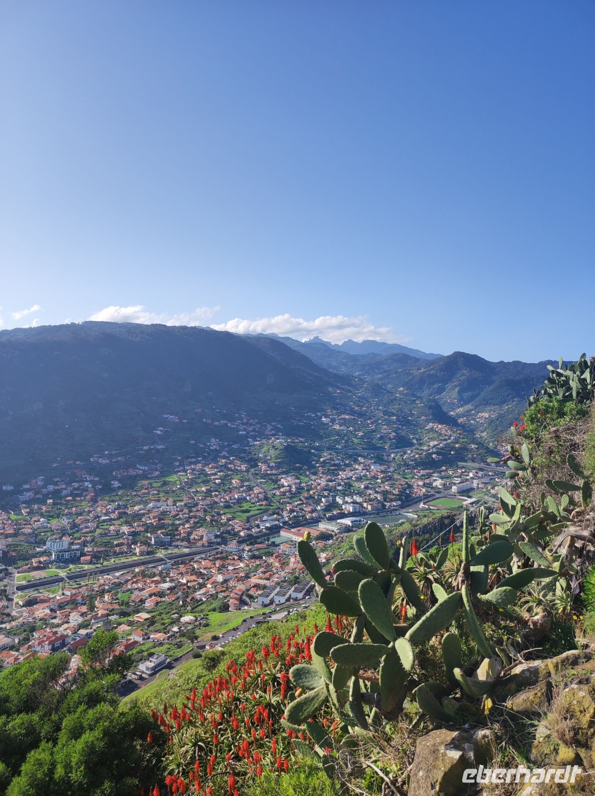 Ausblick auf Machico auf Madeira