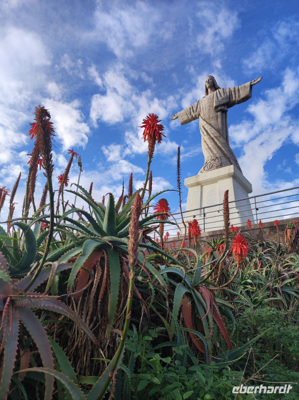Cristo Rei Statue bei Canico auf Madeira