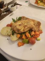 Degenfisch im Hotelrestaurant 
