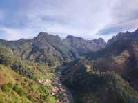 Blick auf das Gebirge Madeiras